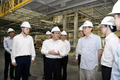 上海市委書記調研上汽大眾MEB工廠,這里將投產大眾、奧迪等多個品牌